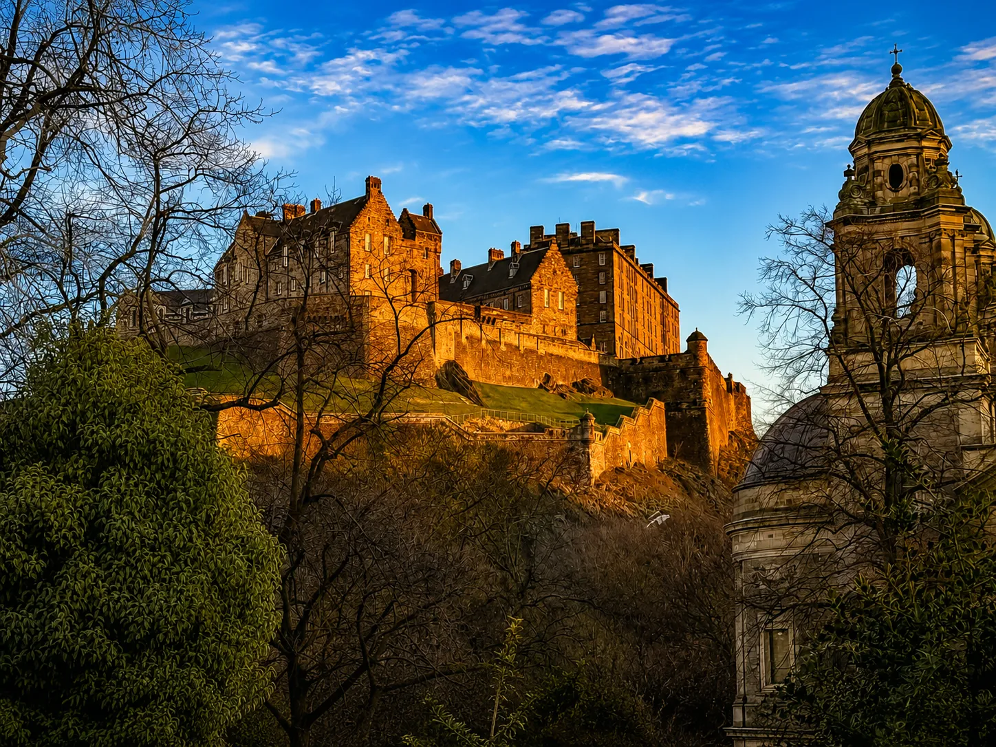 Edimbourg castle Scotland Large